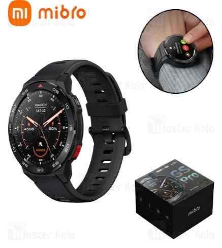 GS PRO/Mibro Smart Watch - 1.43" Amoled Display, Bluetooth Calling, 20 Day Battery Life, 5ATM Waterp