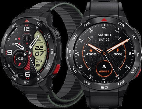 GS PRO/Mibro Smart Watch - 1.43" Amoled Display, Bluetooth Calling, 20 Day Battery Life, 5ATM Waterp