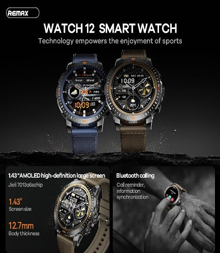 REMAX High quality Smart Watch IP68 Waterproof outdoor sports women 7 in 1