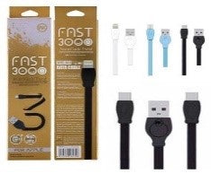 Wk 4A Micro Usb Fast Charging Data Cable 3M