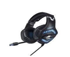 K1BPRO/ONIKUMA Stereo Gaming Headset with Mic, Controls and LED light for PC, PS4, Xbox HEADPHONE / Black / Wired