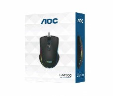 GM100/AOC Wired 6 Keys 2400DPI Optical RGB Light Ergonomic Gaming USB Mouse MOUSE / Black / N/A