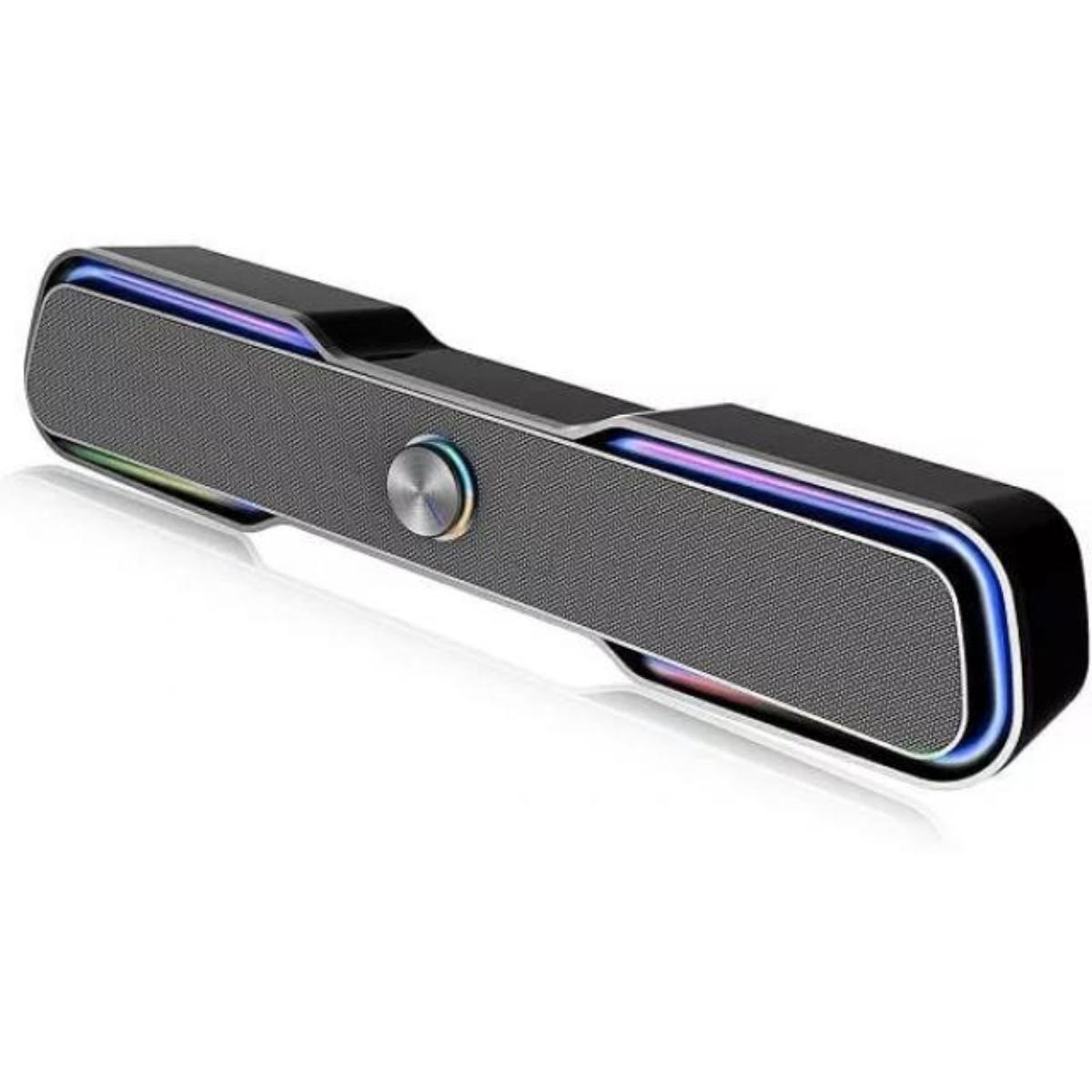 Hp Stereo Multimedia Speaker - Black / Led Effects With Touch Mode / High-Quality Speakers