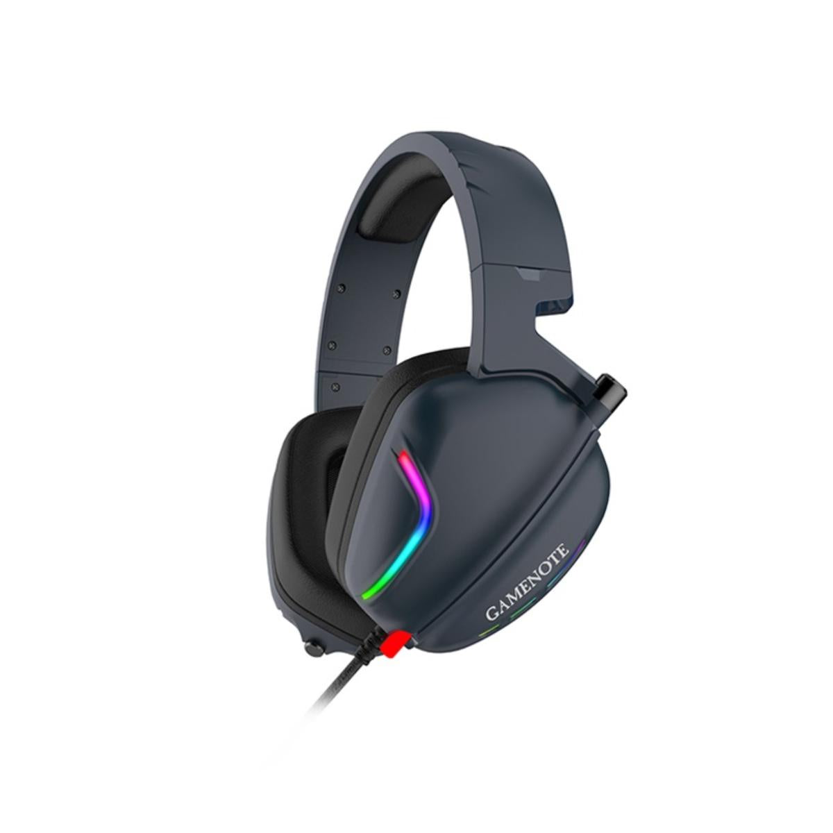 "H2019U/HAVIT HAVIT GAMING HEADPHONE RGB 7.1USB,1. Super 50MM large unit speaker, 3D surround stereo HEADPHONE / Black / Wired