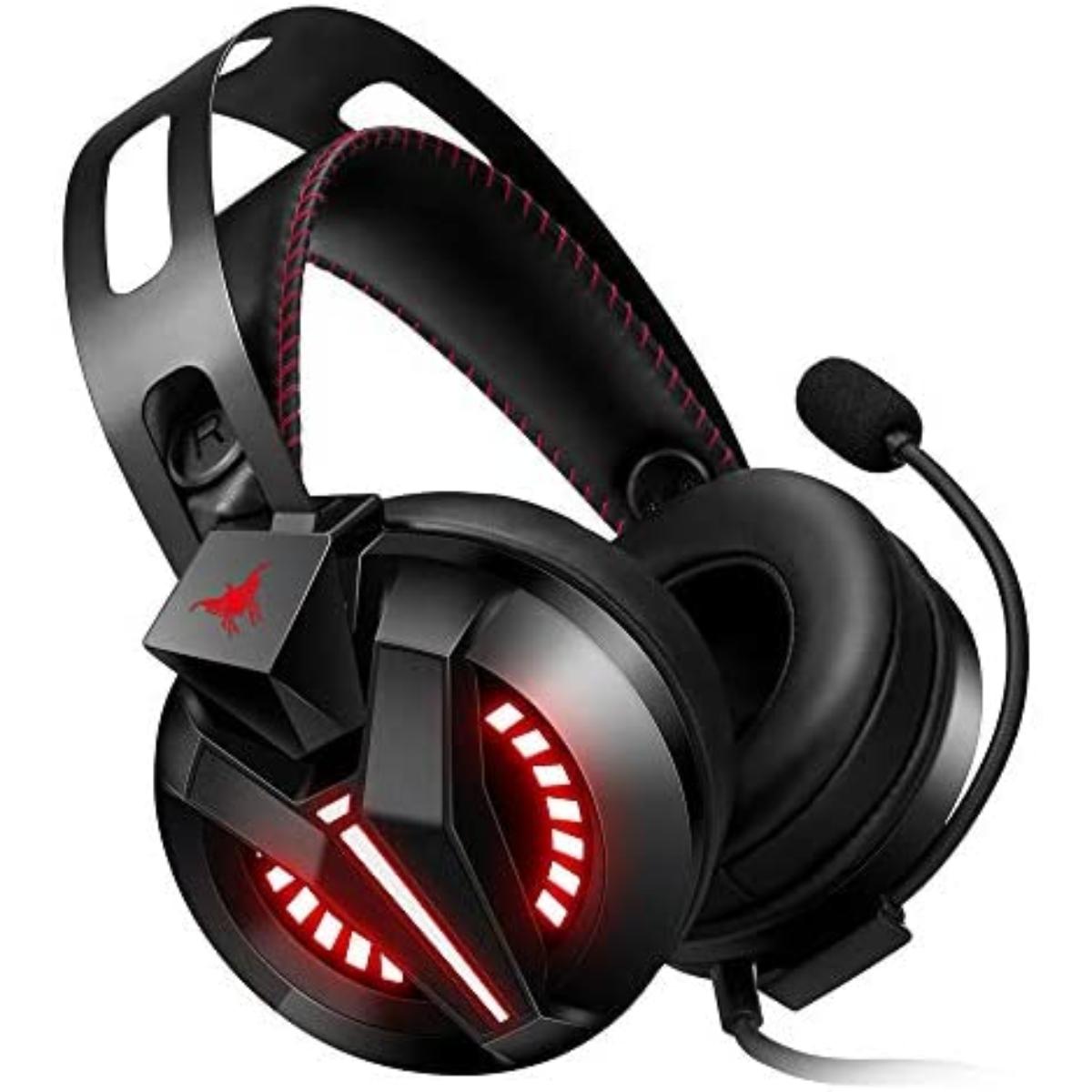 M180PRO/ONIKUMA Professional Gaming Headset Wired Stereo Bass Gaming Headphone with Noise Cancel Mic HEADPHONE / Black / Wired