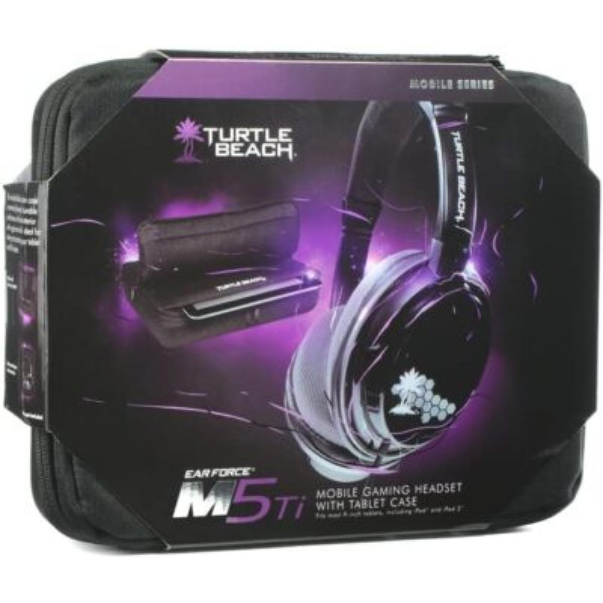 M5TI/TURTLE BEACH Mobile Gaming Headset and iPad Tablet CaseExclusively on Sunday Electronics HEADPHONE / Black / Wired