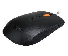 lenovo Mouse Wired 300 Usb | Color: Black | Type Of Accessories: Mouse| Add. Info.: 1600 Dp