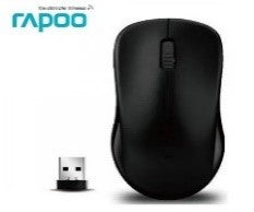 Rapoo 1620 2.4Ghz Optical Wireless Mouse | Color: Black | Type Of Accessories: Mouse| Add. Inf