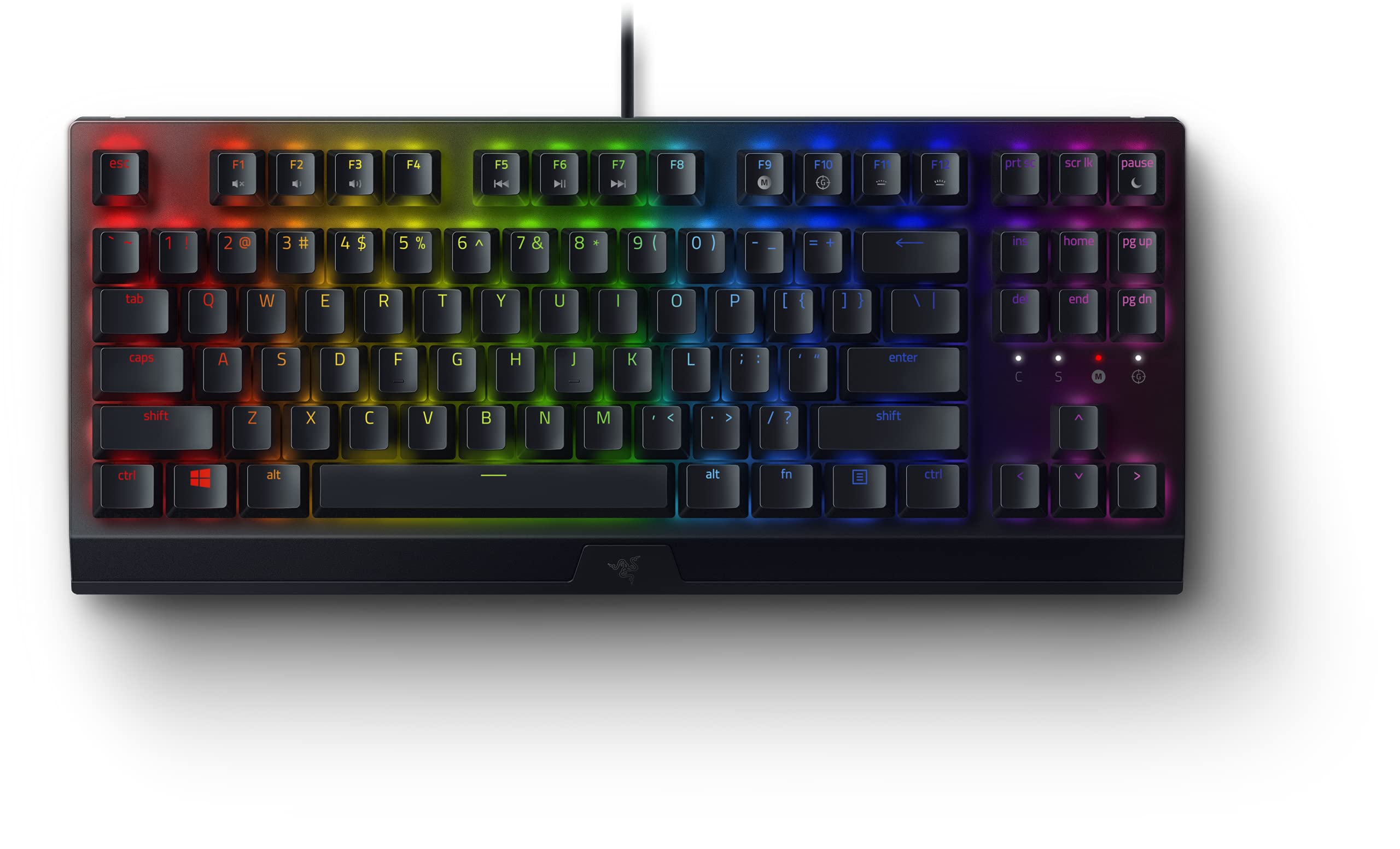 RZ03-03490100-R3M1/Razer BlackWidow V3 Tenkeyless - Mechanical Wired Gaming Keyboard BLACK