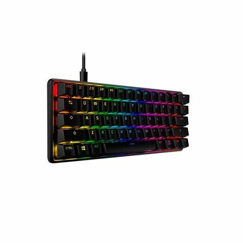 HKBO1S-AB-US/HyperX Alloy Origins 60 - Mechanical Gaming Keyboard - Ultra Compact 60% Form Factor - BLACK