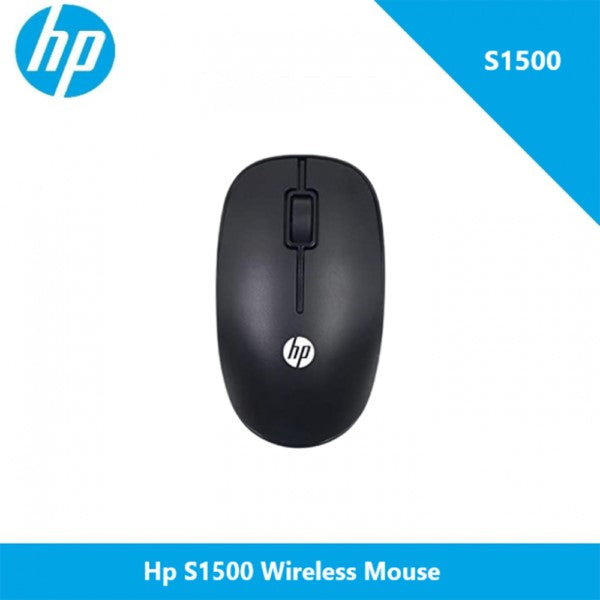 HP Wireless Mute Mouse, Silent Optical, Black