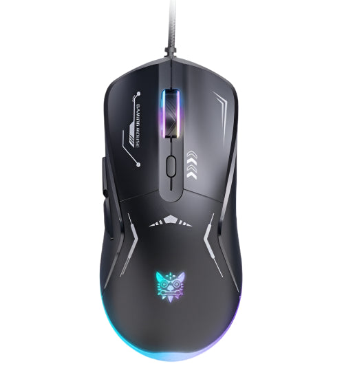 Onikuma RGB Wired Gaming Mouse DPI, USB Cable Length 1.5Mm, Black Onikuma RGB Wired Gaming Mouse DPI, USB Cable Length 1.5Mm, Black