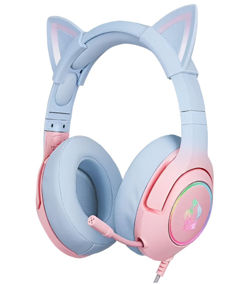 ONIKUMA RGB Gaming Headset 3.5 mm+USB-Single USB 7.1 Channel with Mic and Noise Cancellation ONIKUMA RGB Gaming Headset 3.5 mm+USB-Single USB 7.1 Channel with Mic and Noise Cancellation