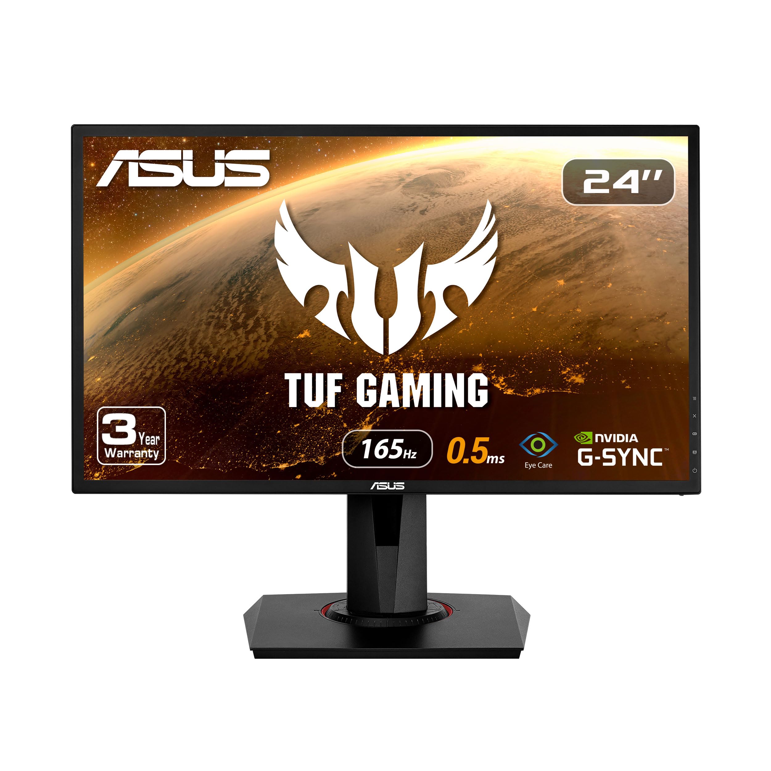 Asus 24 Full Hd 1920 X 1080 0.5Ms 165Hz(Overclockable) Gaming Monitor