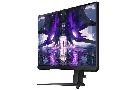 LS24AG320NMXUE/SAMSUNG -24" Odyssey G32A FHD 1ms 165Hz Gaming Monitor with Eye Saver Mode, Free-Sync Monitor / Black / 24