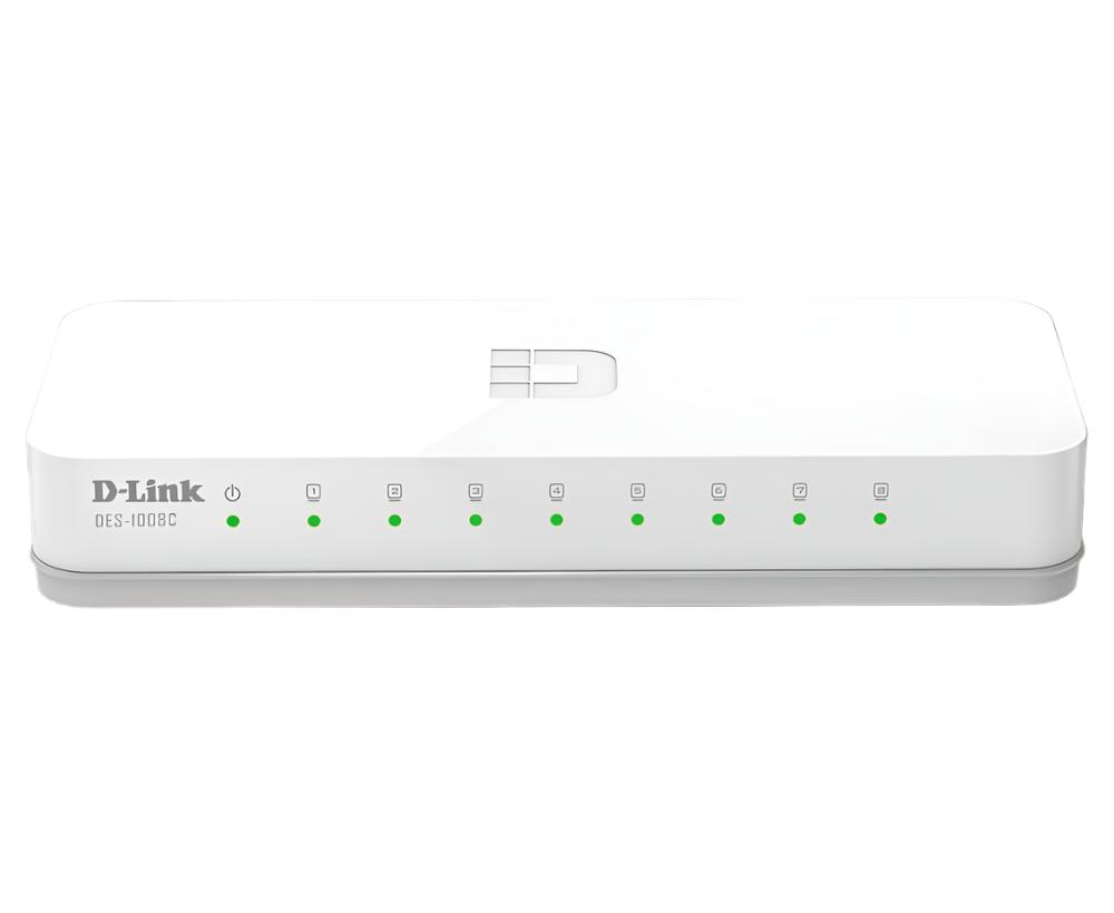 DES-1008C/B/D-LINK SWITCH 8PORT 10/100 8 / 10/100/1000