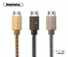 RC-110m/REMAX GEFON SERIES MICRO USB DATA CABLE Cable / Black / N/A