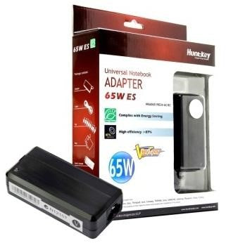 HKA06519034-6C/UNIVERSAL NOTEBOOK        ADAPTER 65W UNIVERSAL / Black / N/A