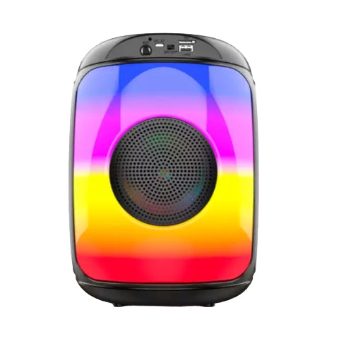 ZQS1438/Sing-e BLUTOOTH PORTABLE SPEAKER SUPER BASS SPEAKR   SPEAKER 4INCH 10W BATTERY  1800MAH Portable / Black / WIRELESS