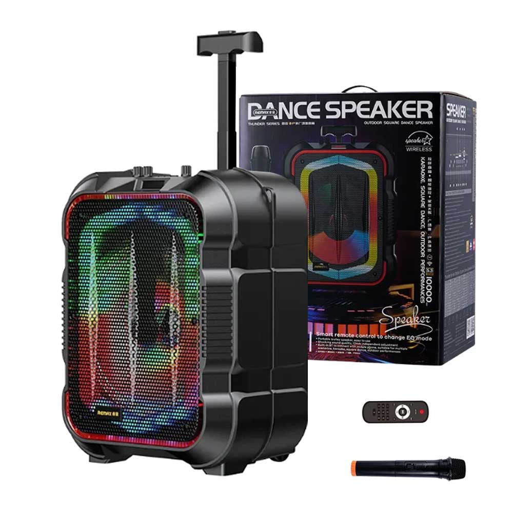 Remaxthunder Series Outdoor Square Dance Speakerspeaker With Mic 10000Mah