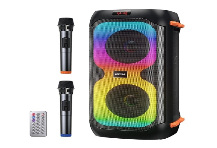 Wekome Supermic Series Outdoor Wireless Speaker 60W High Power Bluetooth Speaker. 60W High