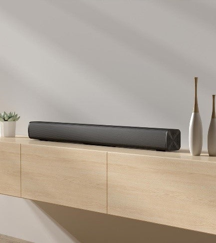 PAJIEMI Audio Soundbar Bluetooth - Sd Card - Audio Cable -Remote Control - Wood Materi Size :9