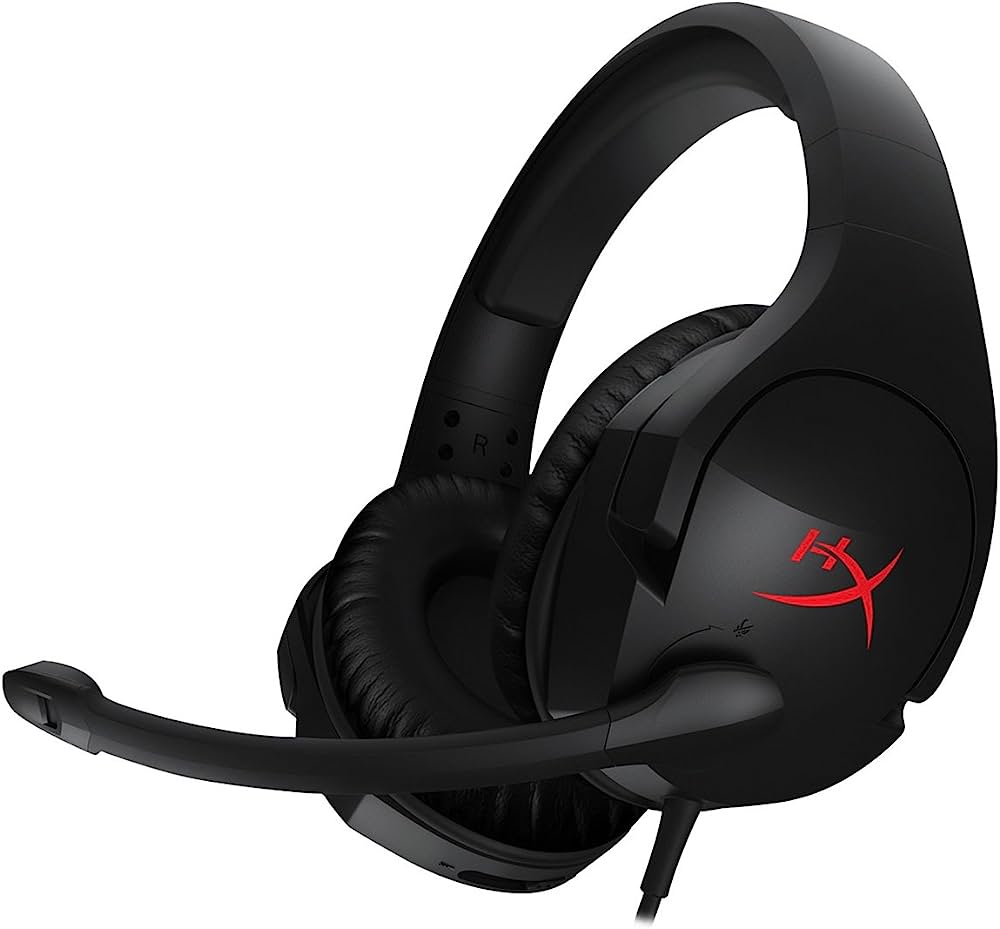 4P5L7AB / HYPERX Cloud Stinger Wired DTS Headphone X Gaming Headset PC, Xbox XS, Xbox One, PS5, PS4, HEADPHONE / Black / Wired