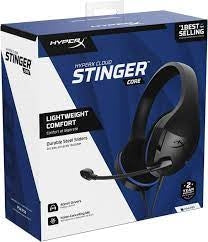 4P5J8AA / HYPERX Cloud Stinger Core Gaming Headset for PS4/PS5, Designed for PS4, PS5, Xbox One,Nint HEADPHONE / Black / Wired