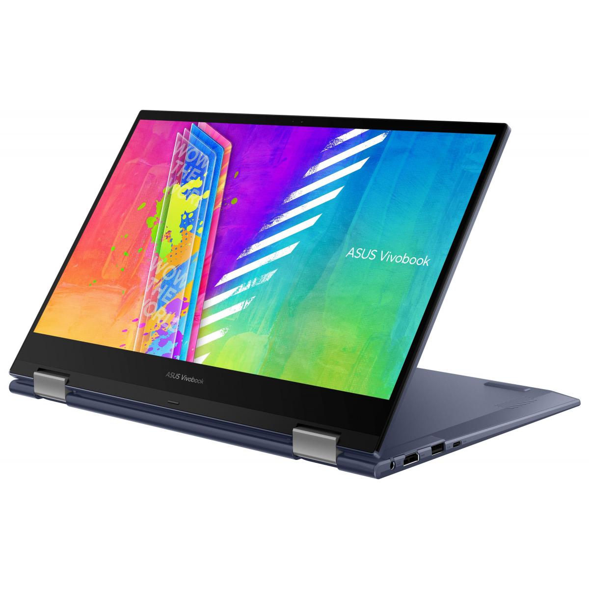 TP1401KA-BZ065/ASUS Vivobook Flip 14 intel N4500,4GB RAM,256GB SSD,,14"inch,QUIET BLUE,WIN11 Celeron / 4GB / 256GB SSD