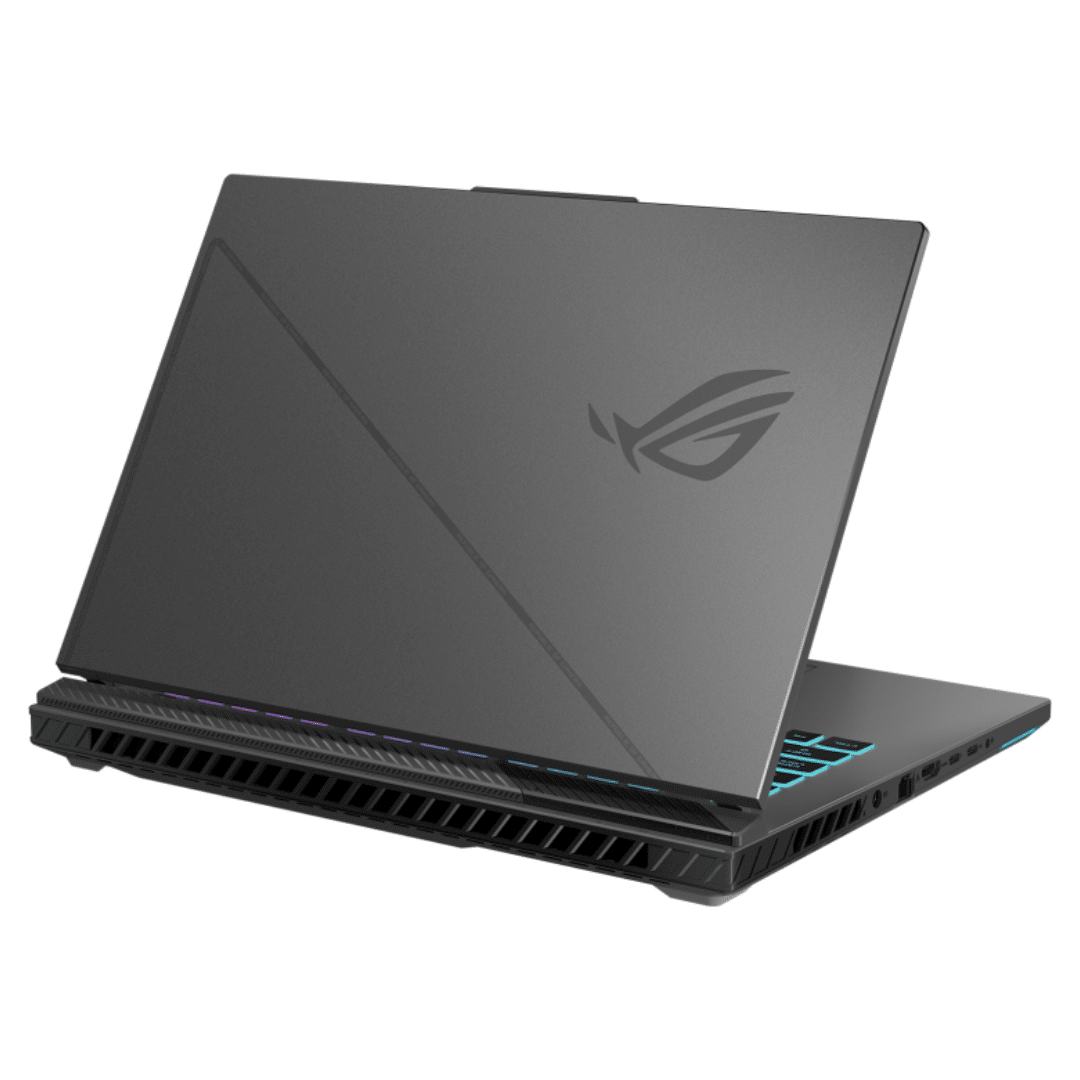 لابتوب Asus ROG Strix G16 بمعالج Core i7، ذاكرة 16 جيجابايت DDR5 وسعة تخزين SSD 512 جيجابايت، شاشة 16 بوصة، نظام تشغيل ويندوز 11