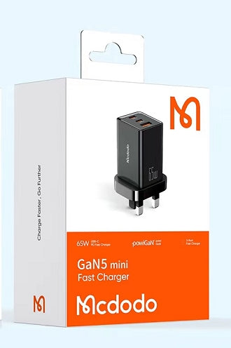 CH-154/MCDODO GAN5 MINI FAST CHARGER 65W