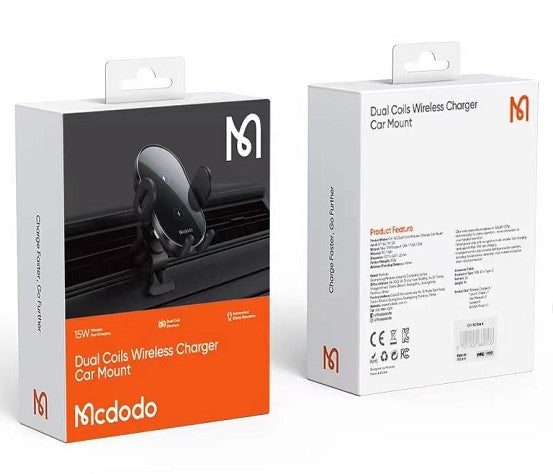 CH-1600/MCDODO CAR HOLDER WIRELESS CHARGING