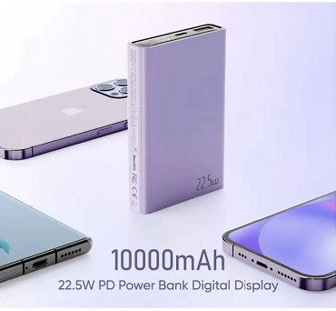 MC-2942/MACDODO PD POWER BANK DIGITAL DISPLAY BLUE