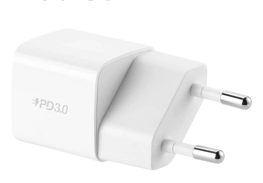 Um(25euW)/MOMAX ONEPLUG 20W mini usb- c charger (um25) fast charging (white)