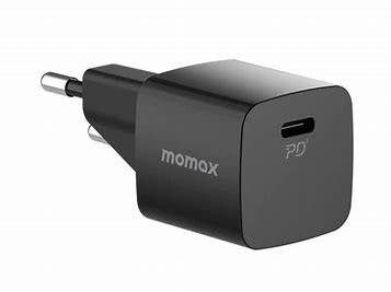 Um(25euB)/MOMAX ONEPLUG 20W mini usb- c charger (um25) fast charging (black)