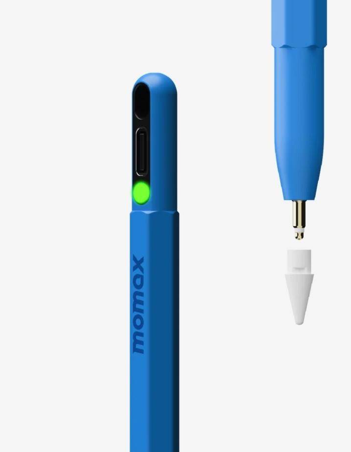 TP10B/MOMAX Mag.link pop magnetic active stylus pen (BLUE)