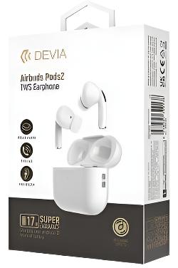 Devia Wireless Earbuds Pro2, White