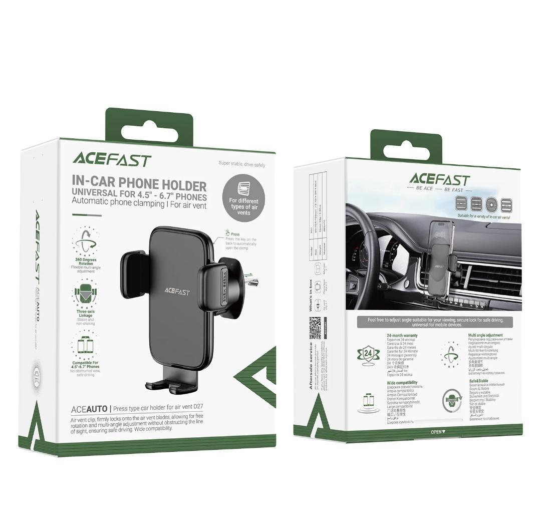 Ace Fast Car Mobile Holder, Black