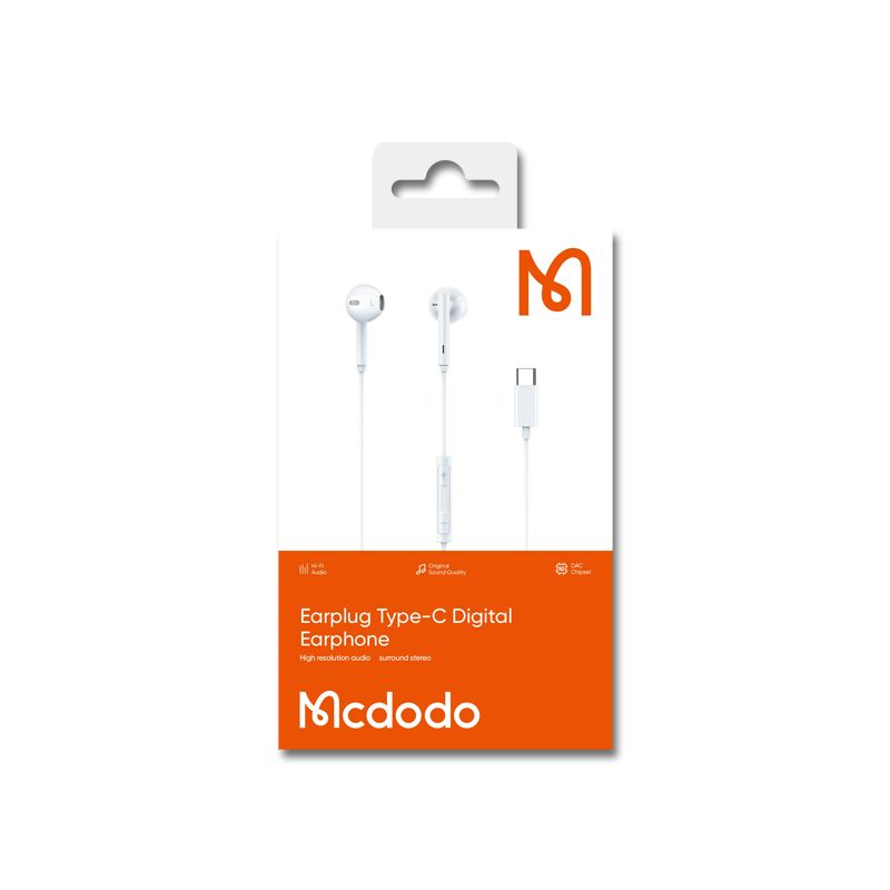 Mcdodo Earphone Type-C White