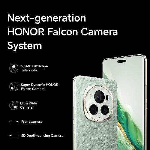 Honor Magic6 Pro Dual Card Open Market Ver. GB Charger, 12GB & 512GB, Epi Green