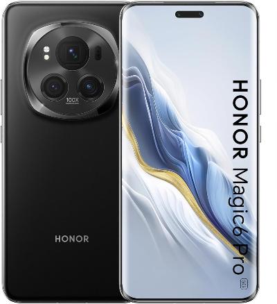 Honor Magic6 Pro Dual Card Open Market Ver. GB Charger, 12GB & 512Gb, Black