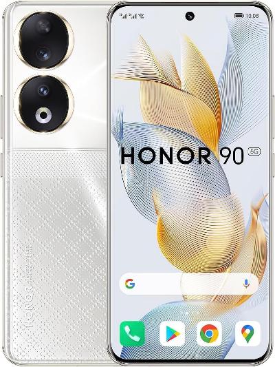 Honor 90 Dual Card Open Market Ver. GB Charger, 12GB & 512GB, Diamond Silver