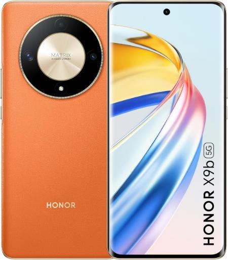 Honor X9b 5G, 8GB & 256GB, 6.7Inch, Dual Card Open Market Ver. GB Charger, Sunrise Orange