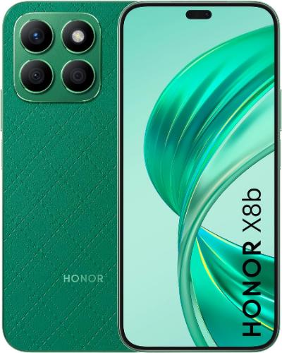 Honor X8b, 8GB & 512GB, 6.7Inch, Dual Card Open Market Ver. EU Charger, Glamorous Green