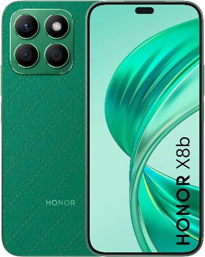 Honor X8b, 8GB & 512GB, 6.7Inch, Dual Card Open Market Ver. GB Charger, Glamorous Green