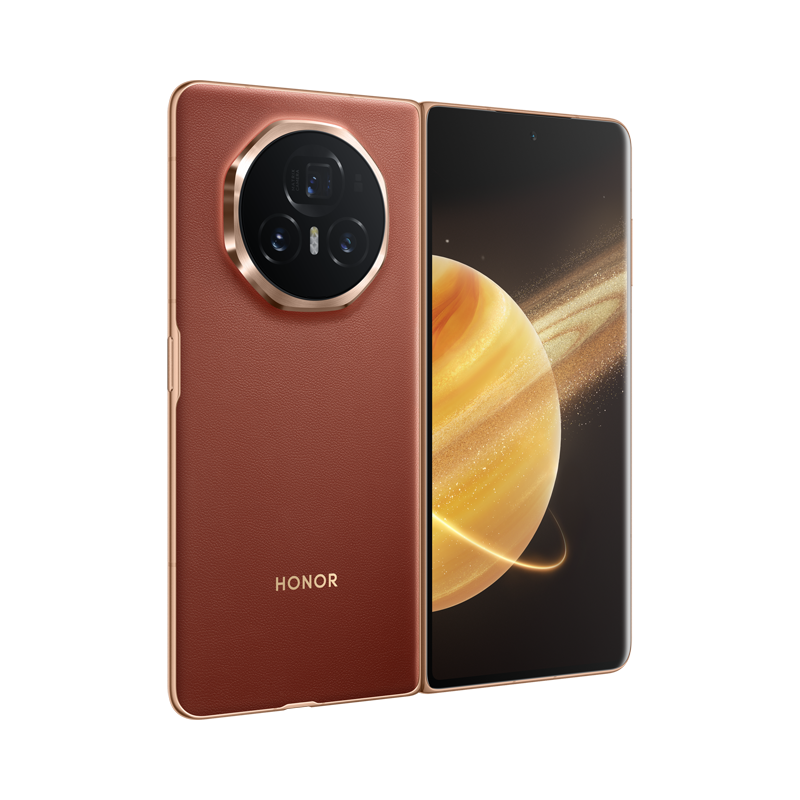 Honor Magic V3, 12GB & 512GB, 6.9Inch, 5150Mah, Reddish Brown