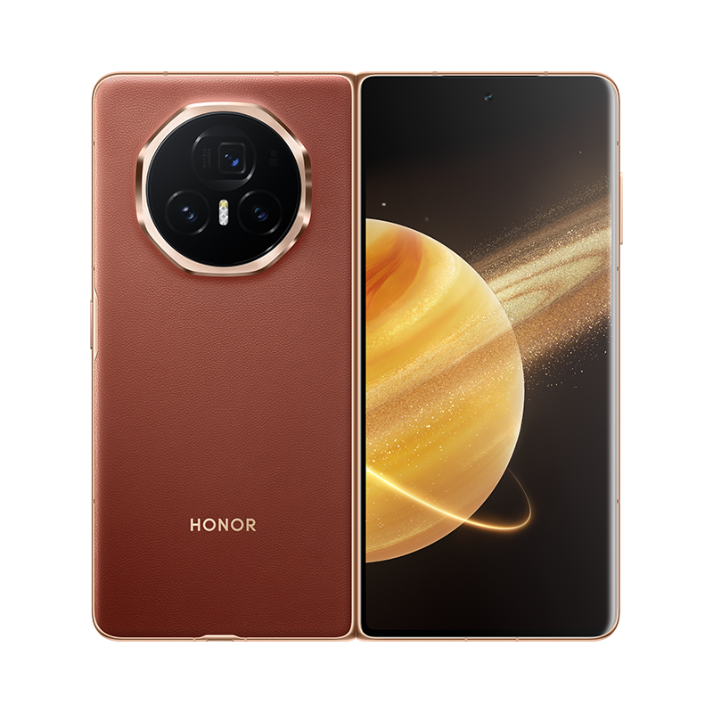 Honor Magic V3, 12GB & 512GB, 6.9Inch, 5150Mah, Reddish Brown