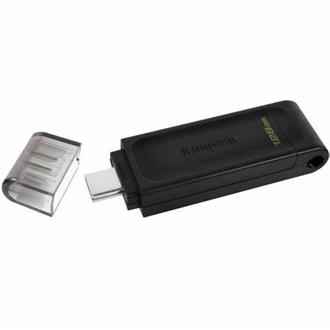 DT70/128GB/KINGSTONE DataTraveler 70 128GB Portable and Lightweight USB-C flashdrive USB 3 USB / 128GB