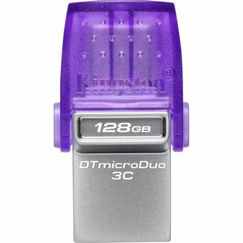 DTDUO3G2/128GB DT MicroDuo 3 Gen2 + microUSB (Android/OTG) microUSB / Black / 128GB