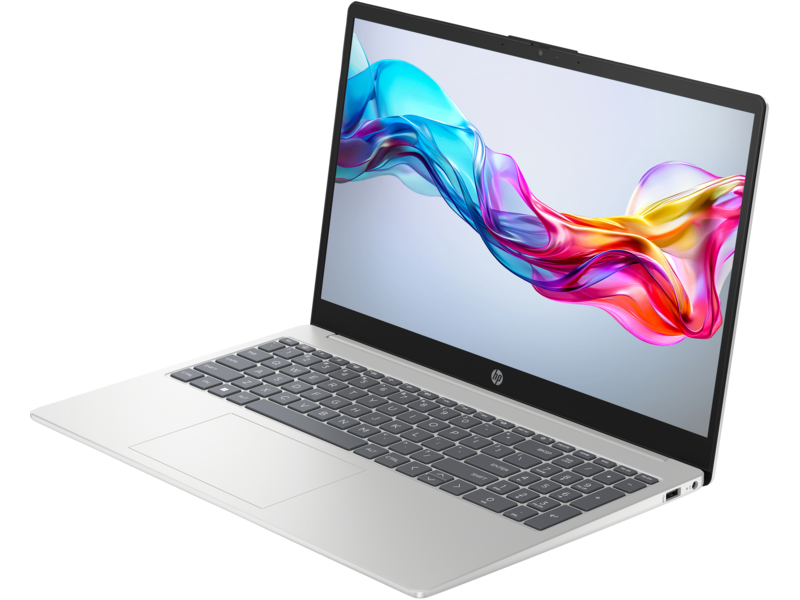 HP Laptop 15- Core i3-1315U, 8GB DDR4 & 512GB SSD, 15.6Inch FHD, Win11, Silver